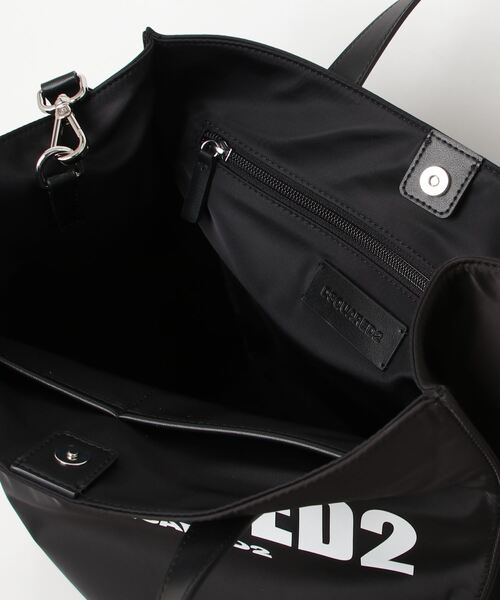 DSQUARED2（ディースクエアード）の「Obsessed2 Shopping Bag/0252（トートバッグ・メンズ・ブラック・FREE）」の4枚目の写真