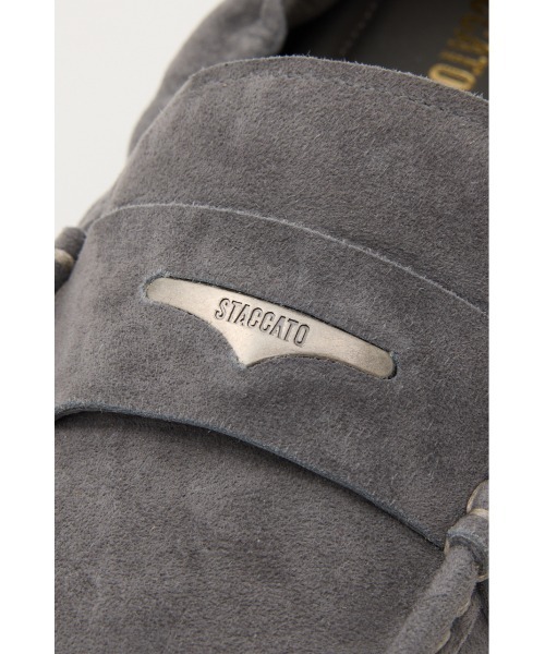STACCATO(スタッカート)の「デユオズドライビングシューズ(ローファー・レディース・ダークグレー/ブラック・24cm/24.5cm/22.5cm/23cm/23.5cm)」の9枚目の写真