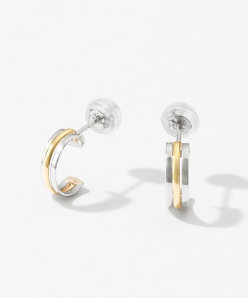 プラチナ/K10 ピアス