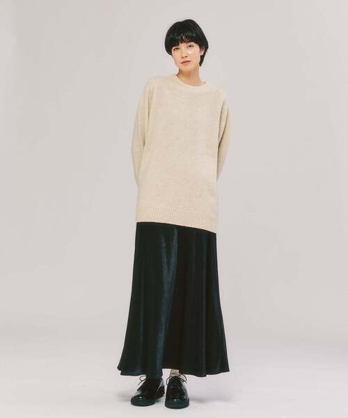 417 EDIFICE（フォーワンセブンエディフィス）の「Shaggy Dog / シャギードッグ クルーネックニット（ニット/セーター・メンズ・ホワイト/ベージュ/ネイビー/カーキ/オレンジ/ブルー/その他/ブルー系その他・MEDIUM/LARGE/X-LARGE）」の14枚目の写真