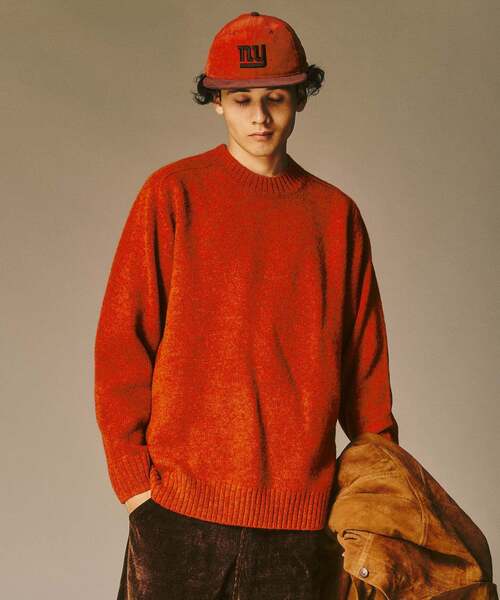 セール】Shaggy Dog / シャギードッグ クルーネックニット（ニット