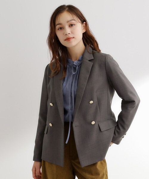 セール】【カセット服】ダブルブレストテーラードジャケット