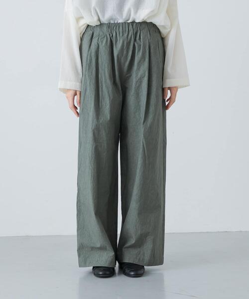 かぐれ(カグレ)の「コットン2タックイージーパンツ(その他パンツ・レディース・チャコールグレー/カーキ/ライトグレー・FREE)」の19枚目の写真
