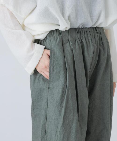 かぐれ(カグレ)の「コットン2タックイージーパンツ(その他パンツ・レディース・チャコールグレー/カーキ/ライトグレー・FREE)」の22枚目の写真