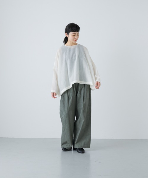 かぐれ（カグレ）の「コットン2タックイージーパンツ（その他