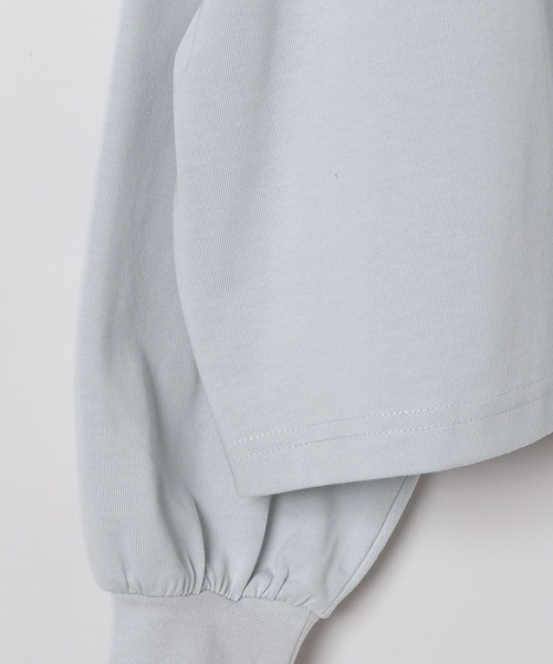 GLOBAL WORK（グローバルワーク）の「ヘビロッTEEハーフZIP長袖/589258（Tシャツ/カットソー・キッズ・ブラック/ブルー系その他/ライトグレー・140cm/150cm/160cm/130cm）」の8枚目の写真