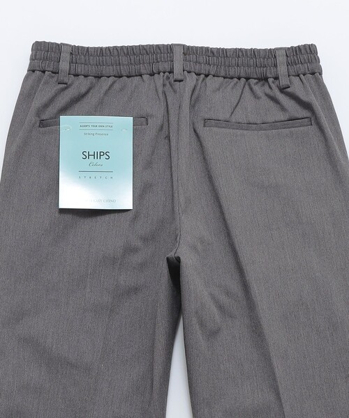 SHIPS Colors（シップス カラーズ）の「SHIPS Colors:〈洗濯機可能〉ハイストレッチ イージー チノ 2◇（チノパンツ・メンズ・ベージュ/ダークグレー/オリーブ/ネイビー・SMALL/MEDIUM/LARGE/X-LARGE）」の13枚目の写真