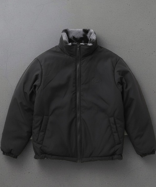 tk.TAKEO KIKUCHI（ティーケータケオキクチ）の「【WEB限定】リバーシブルボアブルゾン（ブルゾン・メンズ・オフホワイト/チャコールグレー/ブラック・01/02/03）」の3枚目の写真