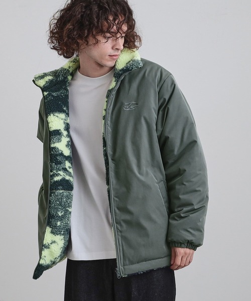 tk.TAKEO KIKUCHI（ティーケータケオキクチ）の「【WEB限定】リバーシブルボアブルゾン（ブルゾン・メンズ・オフホワイト/チャコールグレー/ブラック・01/02/03）」の16枚目の写真