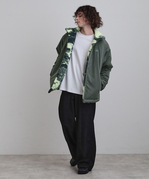 tk.TAKEO KIKUCHI（ティーケータケオキクチ）の「【WEB限定】リバーシブルボアブルゾン（ブルゾン・メンズ・オフホワイト/チャコールグレー/ブラック・01/02/03）」の17枚目の写真