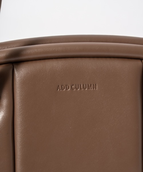 ADD CULUMN(アドカラム)の「【ADD CULUMN/アドカラム】ボストントートバッグ PUFF CLASP BOSTON M(ショルダーバッグ・レディース・アイボリー/ブラウン/ブラック・FREE)」の5枚目の写真