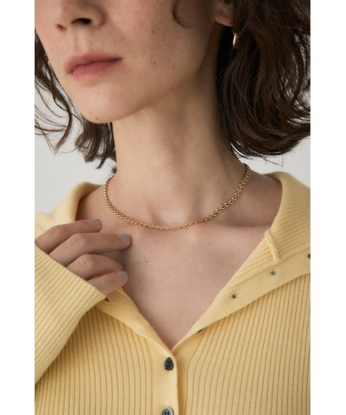 crie conforto(クリーコンフォルト)の「ハートチェーンネックレス(ネックレス・レディース・ゴールド/シルバー・FREE)」の2枚目の写真