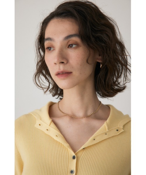 crie conforto(クリーコンフォルト)の「ハートチェーンネックレス(ネックレス・レディース・ゴールド/シルバー・FREE)」の3枚目の写真