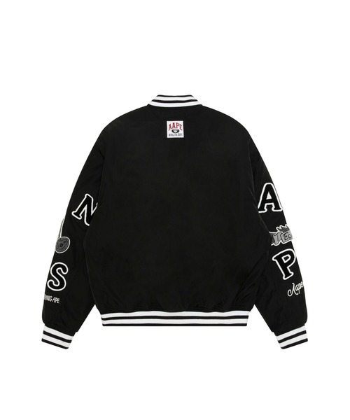 Aape A BATHING APE 2way 刺繍　スタジャン AAPE VARSITY JACKET（スタジャン）｜AAPE BY A BATHING APE