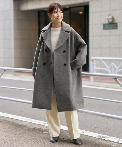 Spick & Span（スピックアンドスパン）の「《追加》TICCA / ティッカ テントコート（その他アウター・レディース・ブラウン/グレー/ブラック・FREE）」の6枚目の写真