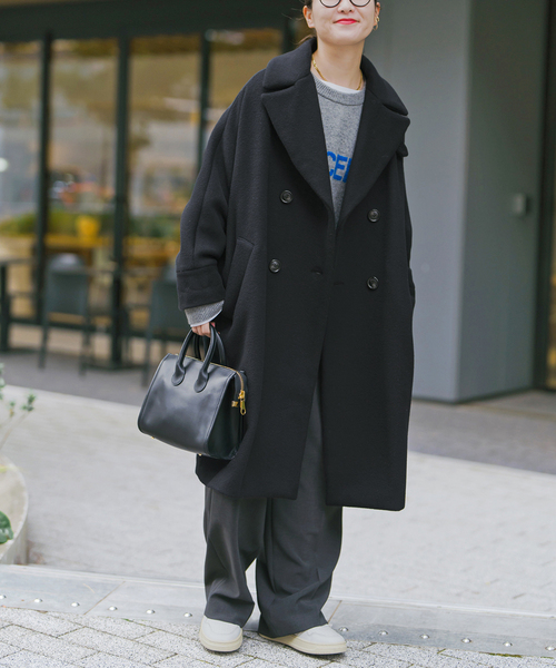 Spick & Span（スピックアンドスパン）の「《追加》TICCA / ティッカ テントコート（その他アウター・レディース・ブラウン/グレー/ブラック・FREE）」の13枚目の写真