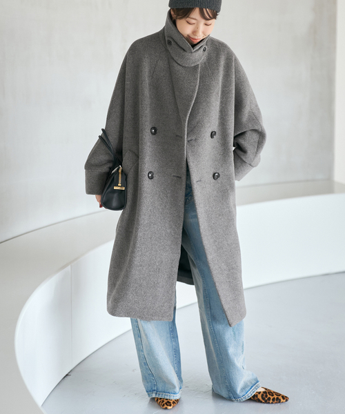 Spick & Span（スピックアンドスパン）の「《追加》TICCA / ティッカ テントコート（その他アウター・レディース・ブラウン/グレー/ブラック・FREE）」の19枚目の写真