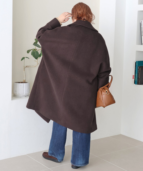 美品 ティッカ 上質ウールテントコート 近年 スピック＆スパン 2way 追加》TICCA / ティッカ テントコート（その他アウター）｜Spick