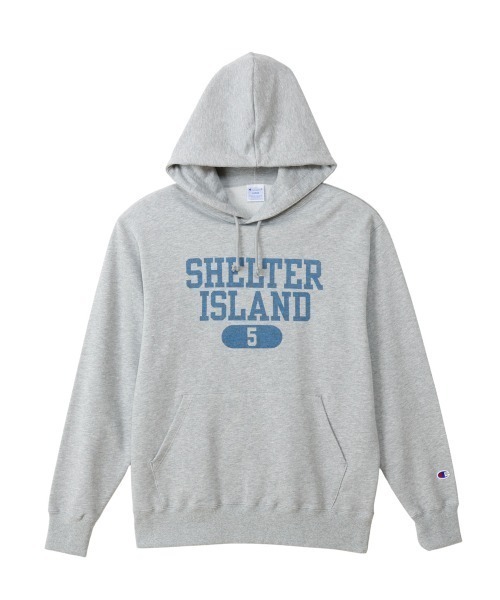 Champion(チャンピオン)の「チャンピオン HOODED SWEATSHIRT_(スウェット・メンズ・ネイビー/ダークグレー/グレー・M/L/LL)」の2枚目の写真