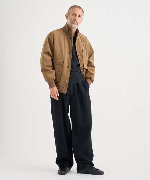 nanamica（ナナミカ）の「【nanamica / ナナミカ】Insulation Crew Jacket（ブルゾン・メンズ・グレー/ベージュ・XS/S/M/L）」の19枚目の写真