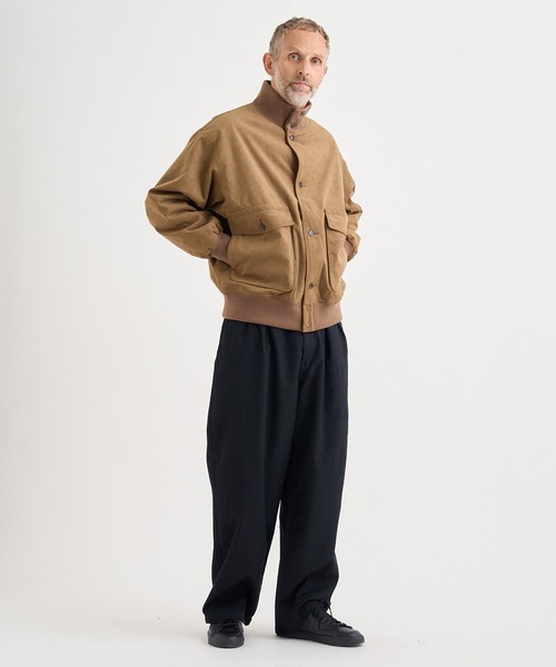 nanamica（ナナミカ）の「【nanamica / ナナミカ】Insulation Crew Jacket（ブルゾン・メンズ・グレー/ベージュ・XS/S/M/L）」の18枚目の写真