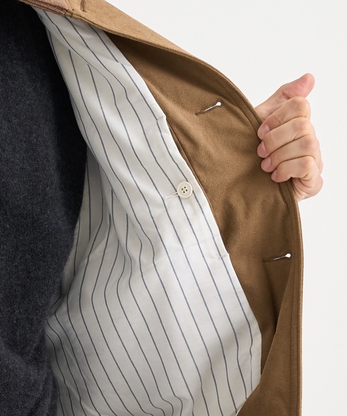 nanamica（ナナミカ）の「【nanamica / ナナミカ】Insulation Crew Jacket（ブルゾン・メンズ・グレー/ベージュ・XS/S/M/L）」の8枚目の写真