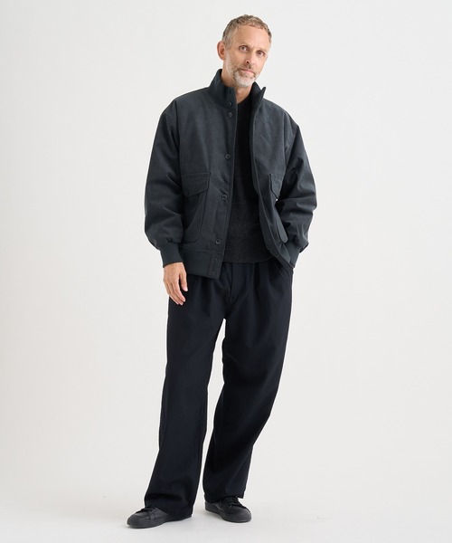 nanamica（ナナミカ）の「【nanamica / ナナミカ】Insulation Crew Jacket（ブルゾン・メンズ・グレー/ベージュ・XS/S/M/L）」の14枚目の写真