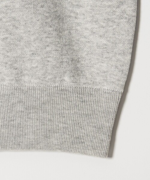 BEAUTY&YOUTH UNITED ARROWS（ビューティーアンドユースユナイテッドアローズ）の「ロゴクルーネック ニットプルオーバー ウォッシャブル（ニット/セーター・レディース・グレー系/ネイビー/オフホワイト・FREE）」の18枚目の写真
