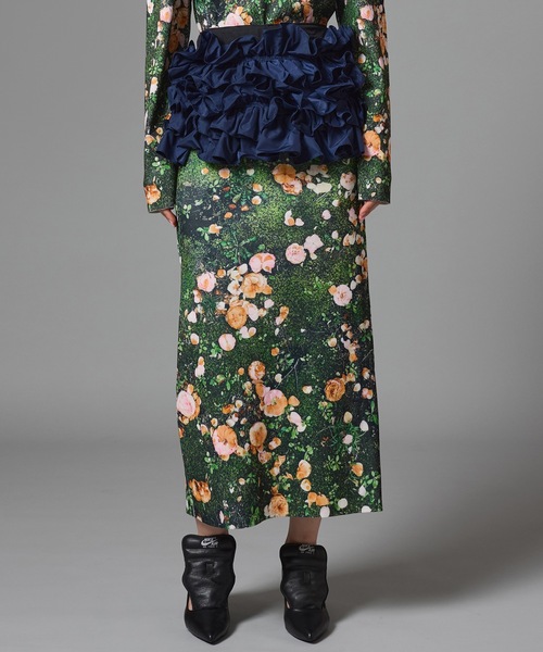 PRINT RIB SKIRT（スカート）｜NON TOKYO（ノントーキョー）の