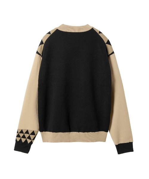 le coq sportif GOLF（ルコックスポルティフゴルフ）の「【le coq sportif GOLF】裏地付き防風モックネックセーター　ゴルフウェア（ニット/セーター・レディース・ホワイト/ブラック/ネイビー・S/M/L/XL）」の5枚目の写真