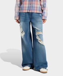 adidas × FARM Rio デニム トラックパンツ / 27inch Amazon.co.jp: [アディダス オリジナルス] adidas×FARM Rio デニム