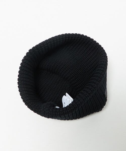 CPH（シーピーエイチ）の「【別注】＜CPH＞GLR コットン カフ ニットキャップ（ニットキャップ/ビーニー・メンズ・ブラック・FREE）」の4枚目の写真