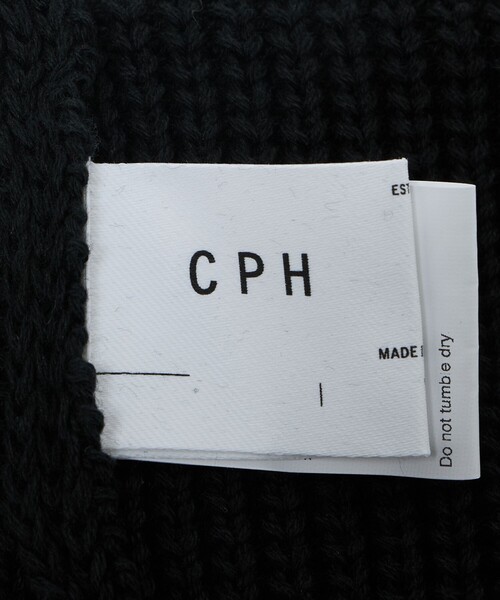 CPH（シーピーエイチ）の「【別注】＜CPH＞GLR コットン カフ ニットキャップ（ニットキャップ/ビーニー・メンズ・ブラック・FREE）」の7枚目の写真