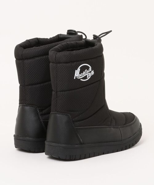 ASBee(アスビー)の「MOUNTAIN WALK マウンテンウォーク レディース キルティングウィンターブーツ【防水/滑りにくい/防寒】ハーフ丈 11018(ブーツ・レディース・グレー/ブラック・23.0cm/24.0cm/25.0cm)」の3枚目の写真