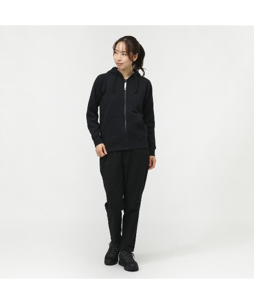 THE NORTH FACE(ザノースフェイス)の「ザ ノース フェイス THE NORTH FACE Rearview Full Zip Hoodie_リアビューフルジップフーディ(スウェット・レディース・ブルー/ブラック×ブラック/オフホワイト・M/L/XL)」の5枚目の写真