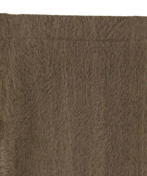 Green Parks(グリーンパークス)の「楽ちんシャギーIラインスカート(スカート・レディース・ブラウン/ブラック/アイボリー・FREE)」の22枚目の写真