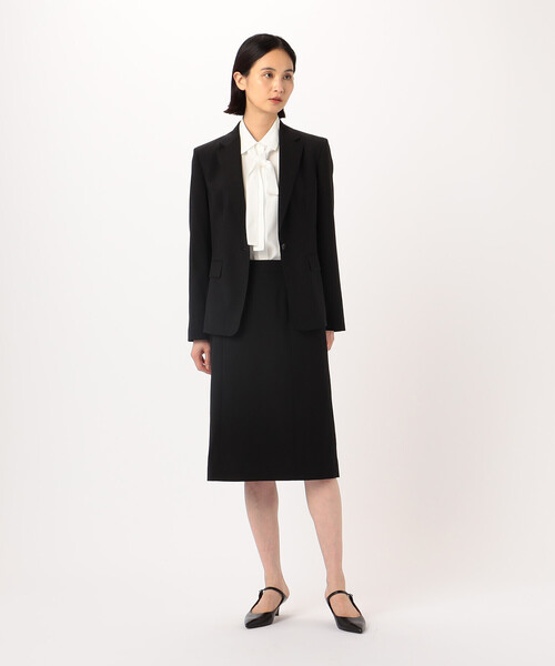 COMME CA(コムサ)の「バックサテンアムンゼン シャツ(シャツ/ブラウス・レディース・ホワイト・7号/9号/13号/11号/5号/15号)」の3枚目の写真