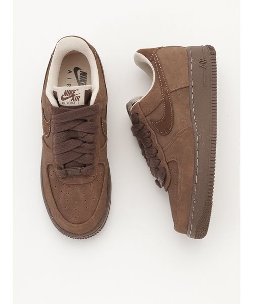NIKE（ナイキ）の「【NIKE】FQ8901-259 ナイキ ウィメンズ エア フォース 1 '07 Air Force 1（スニーカー・レディース・ブラウン・24/23.5/23/25/24.5）」の6枚目の写真