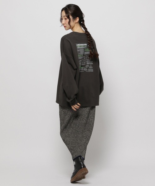 niko and...（ニコアンド）の「アソートリブニットスカート（スカート・レディース・ブラック/ブルー/ホワイト/ブラウン・LARGE/MEDIUM）」の16枚目の写真