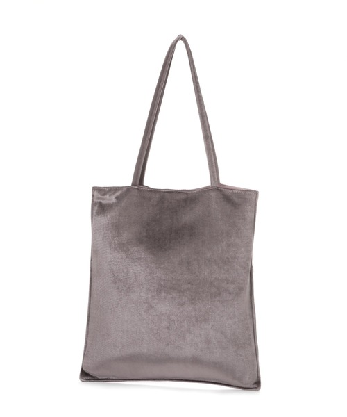 GLOBAL WORK（グローバルワーク）の「ベロアA4トートバッグ/一部店舗限定/600158（トートバッグ・レディース・ライトグレー/ベージュ/パープル系その他2/ピンク系その他/ライトブルー・FREE）」の17枚目の写真