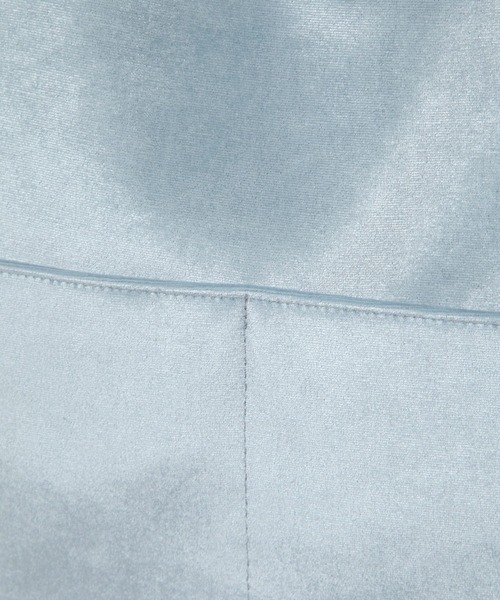 GLOBAL WORK（グローバルワーク）の「ベロアA4トートバッグ/一部店舗限定/600158（トートバッグ・レディース・ライトグレー/ベージュ/パープル系その他2/ピンク系その他/ライトブルー・FREE）」の6枚目の写真