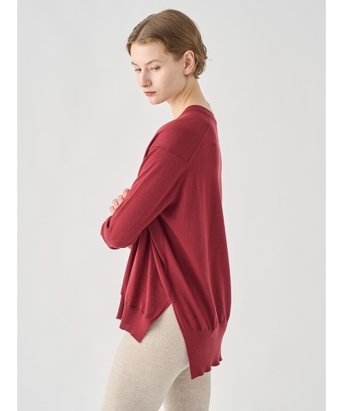 長袖 Vネックニット（ニット/セーター）｜JOHN SMEDLEY（ジョン