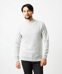 MICHEL KLEIN HOMME    | グラデーションモックネックニット(ニット/セーター)