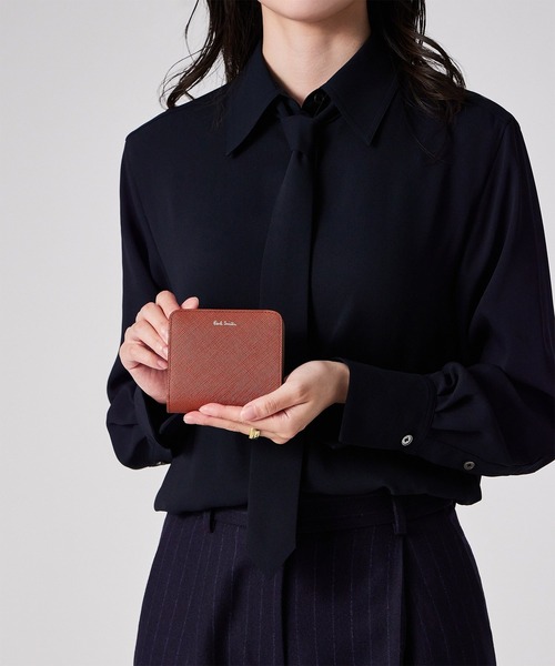 スワールプラー 2つ折り財布 / 555425 W120（財布）｜Paul Smith