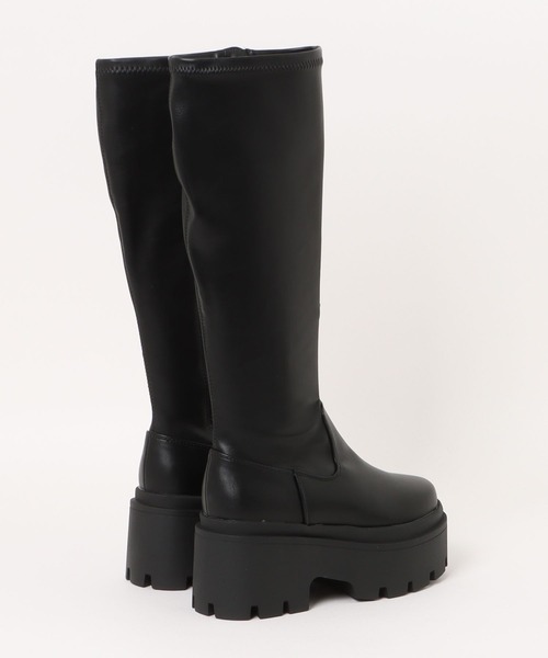 apres jour(アプレジュール)の「ロングブーツ(ブーツ・レディース・ダークブラウン/ブラック・LARGE/MEDIUM/X-LARGE/SMALL)」の9枚目の写真