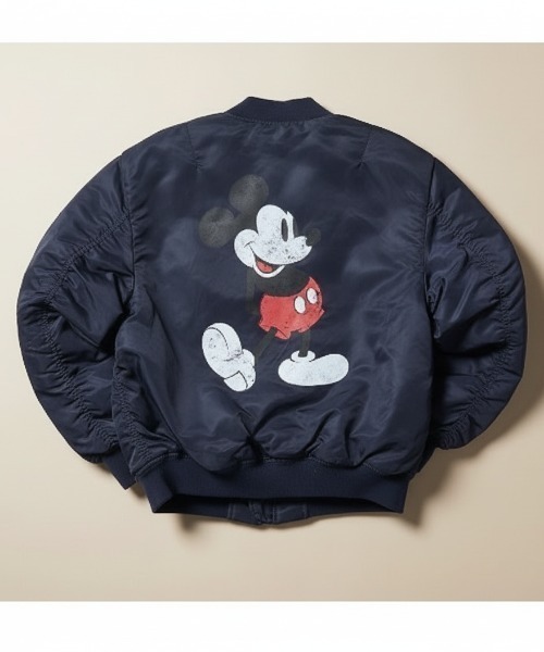 JACKSON MATISSE/ジャクソンマティス】Mickey Mouse MA-1/ディズニー