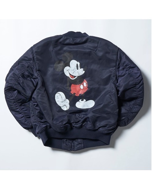 ミッキー (sw67)マッコウ ¥13000→¥11000 JACKSON MATISSE/ジャクソンマティス】Mickey Mouse MA-1/ディズニー