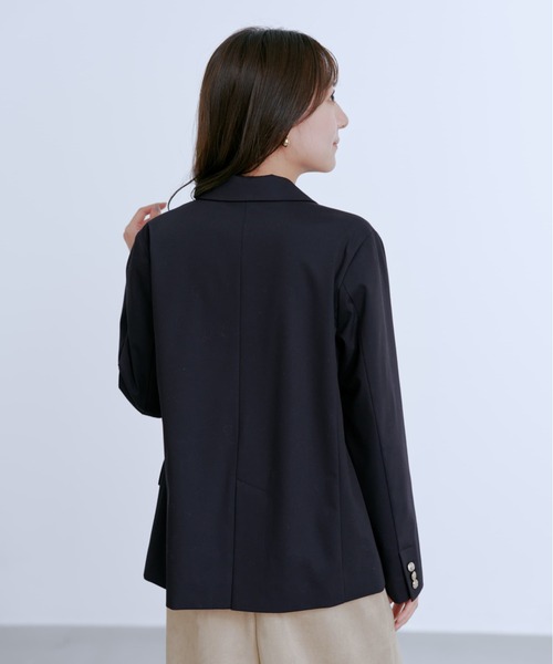 コヒナ cohina ゴールドボタン　ダブルジャケット　テーラードジャケット セール】ゴールドボタンダブルジャケット 【低身長・小柄女性