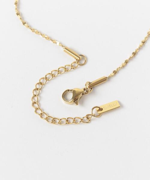 SMELLY（スメリー）の「ステンレススクリューチェーンブレスレット（ブレスレット・レディース・ゴールド・-）」の7枚目の写真