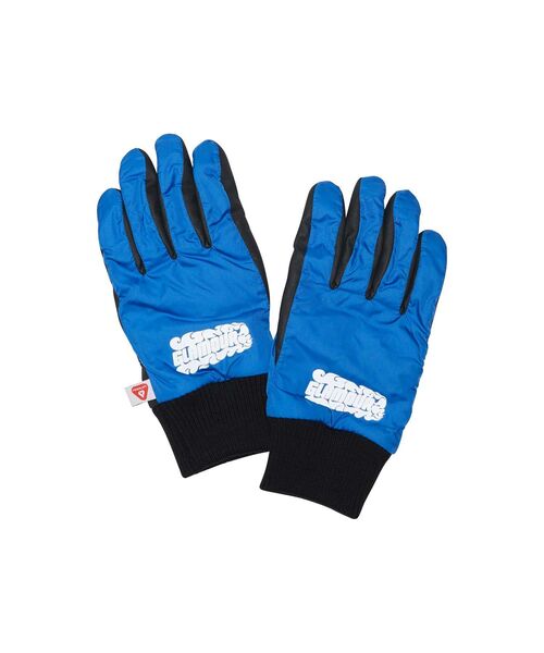 HYSTERIC GLAMOUR（ヒステリックグラマー）の「FLAME LOGO グローブ（手袋・メンズ・ブルー/ブラック/レッド・FREE）」の3枚目の写真